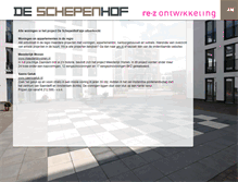 Tablet Screenshot of deschepenhof.nl
